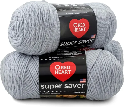 Vista 8 de RED HEART Paquete de 3 hilos Super Saver, ARAN paquete de 3