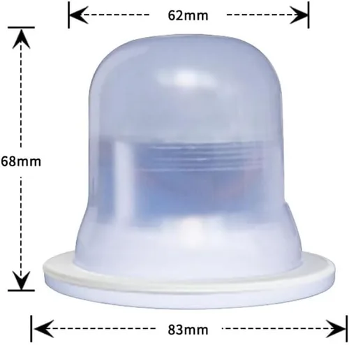 Vista 6 de Mr.Go Módulo de luz LED de repuesto con control remoto y cargador LED cubo y luces de bola, paquete de 1, (LM83-6)