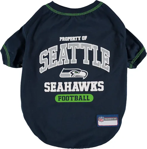 Vista 16 de Camisa de la NFL para mascota, para perros y gatos, duradera, 5 tamaños disponibles en 32 equipos de la NFL, camisetas de la NFL para mascotas