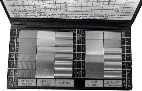 Vista 4 de Indicador conjunto compuesto del bolsillo del comparador de la aspereza superficial de la muestra 30 PC