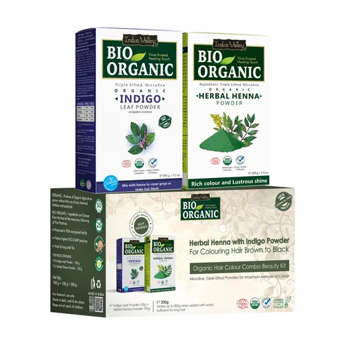 Vista 6 de I.V BIO COMBO ORGÁNICO (BHRINGRAJ POLVO 100G+INDIGO POLVO 100G)