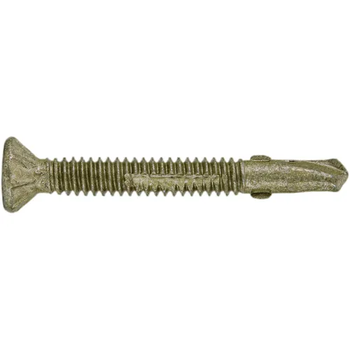 Vista 8 de Tornillos autoperforantes Reamer Tek Torx/Star Head de 10x1-5/8 de madera a metal - para plataformas, remolques - Cabeza de tornillo T-30 Torx 1