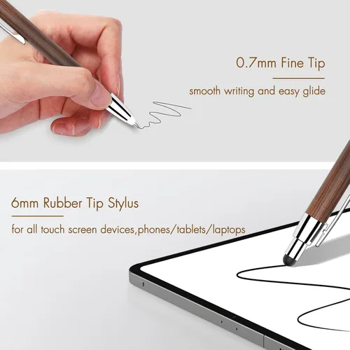 Vista 5 de Regalos para mamá, Penyeah 3 en 1 bolígrafo de punta iluminada con lápiz capacitivo, bolígrafos iluminados para escribir en diario en la oscuridad