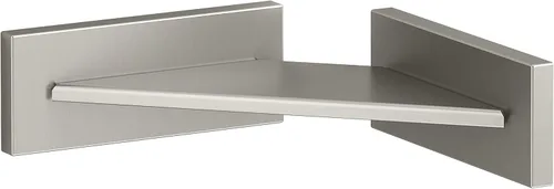 Vista 2 de KOHLER K-23287-BL - Repisa de pie cuadrado, construcción de metal premium, resistente a la corrosión, repisa de afeitado, negro mate