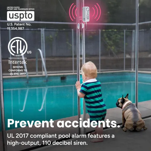 Vista 2 de Alarma de piscina segura S187D de Techko