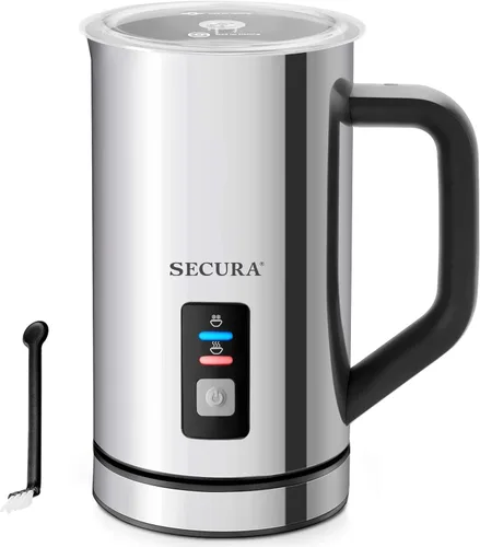 Vista 10 de Secura Espumador de leche, máquina automática de espuma caliente/fría de Negro