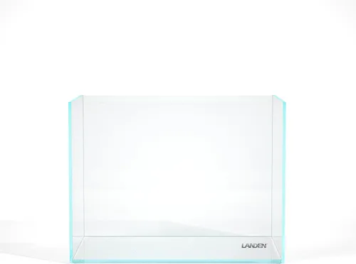 Vista 32 de LANDEN 25C 3.7 Galones Cubo Tanque de Acuario Sin Montura de Hierro Bajo, W9.84×D9.84×H9.84 pulg(25x25x25cm) 5mm de Grosor con Almohadilla