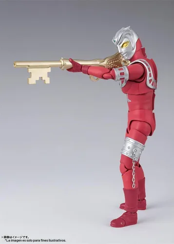 Vista 5 de TAMASHII NATIONS - Ultraman Leo - Figura de acción Astra, Bandai Spirits S.H.Figuarts