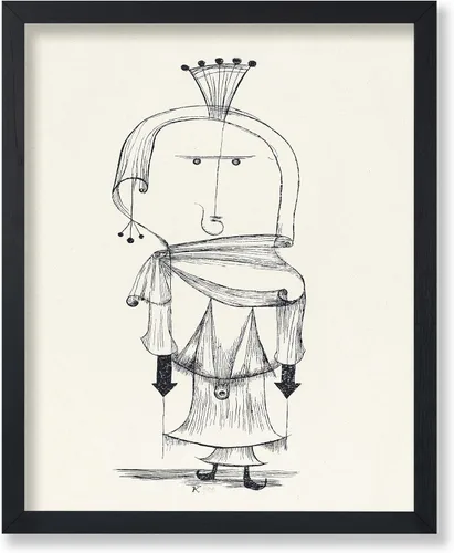 Vista 69 de Poster Master Póster vintage de Paul Klee – Impresión retro de cómicos – Arte de dibujo – Arte abstracto – Regalo para hombres y mujeres – Estilo-09