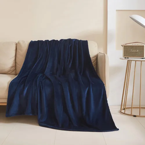 Vista 11 de LaSyL Manta de Vellón Twin 60"x80" Gris - 300GSM Manta de Cama de Franela Suave Acogedora Afelpada Difusa - Manta de Microfibra Ligera Antiestática