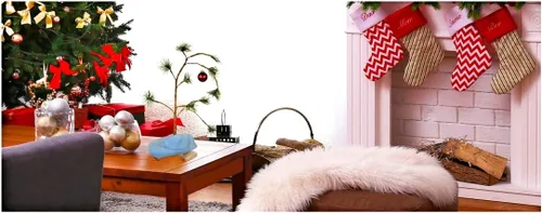 Vista 3 de ProductWorks Árbol de Navidad Charlie Brown de 18 pulgadas con cobija Linus de Peanuts
