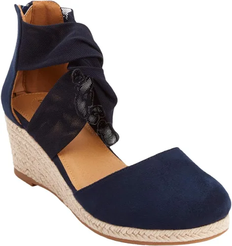 Vista 3 de Comfortview Alpargata The Sabine de ancho ancho ancho para mujer, Multi, 10