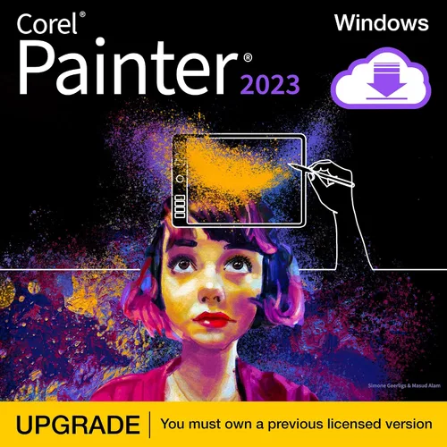 Vista 12 de Corel Painter 2023 Software de pintura profesional para arte digital, ilustración, arte fotográfico y arte fino [Descarga de Mac]