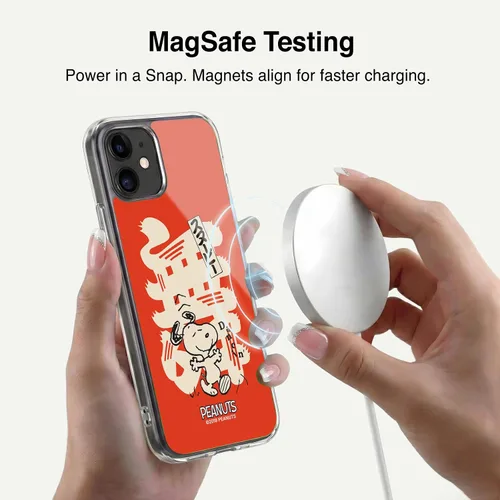 Vista 174 de Carcasa de gel para iPhone 7 Plus/iPhone 8 Plus, diseño de Snoopy Oriental de Peanuts, Badges