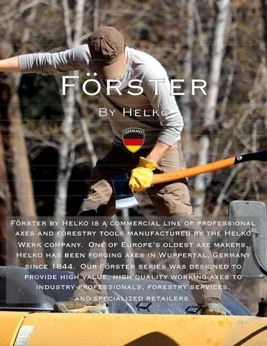 Vista 2 de 1844 Helko Werk Germany - Förster Professional Sappie Log Pick para tornear troncos móviles y leña - Cabeza 1.25 libras, mango 15 pulgadas (Sappie)