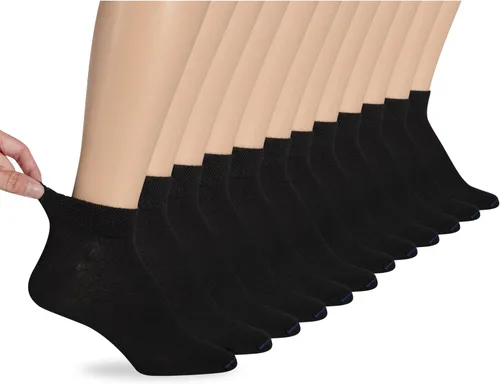 Vista 13 de Dr. Scholl's Calcetines circuladores y diabetes para mujer – Paquetes de 4, 6 y 12 pares – Control de la humedad no vinculante
