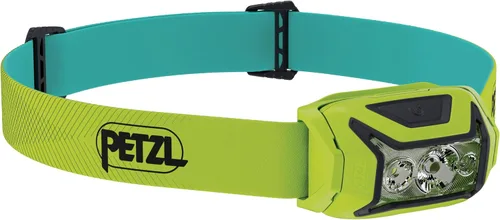 Vista 8 de PETZL ACTIK - Linterna frontal (450 lúmenes) con haz múltiple y luz roja, color gris