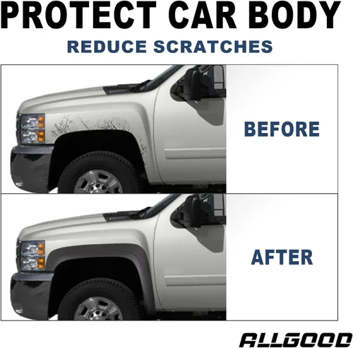 Vista 4 de ALLGOOD 1 guardabarros compatibles con Jeep Grand Cherokee 2011-2016 para rueda delantera izquierda color negro