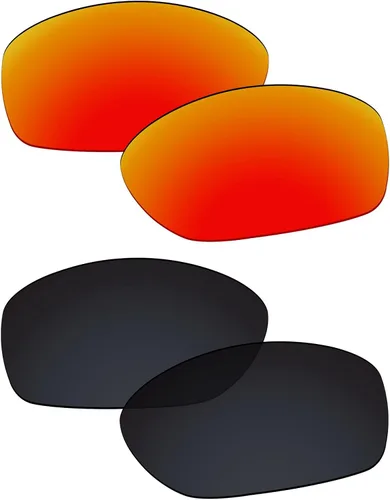 Vista 2 de Galvanic Lentes de repuesto para gafas de sol Oakley Pit Bull OO9127Pit Bull Asian Fit OO9161 múltiples opciones