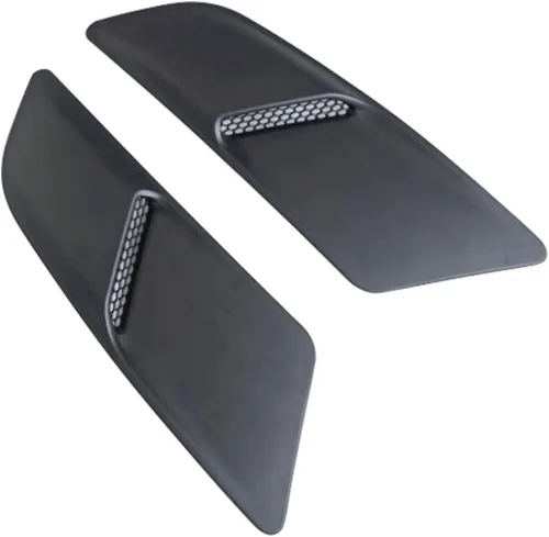 Vista 4 de Ajuste 2015-2017 Ford Mustang GT Front Hood Ventilaciones OE Estilo Negro