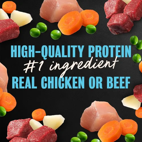 Vista 4 de Cesar Home Delights - Alimento húmedo para perros, pollo y carne de res, 3.5 onzas, 12 unidades, paquete de 2