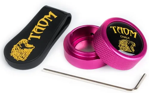 Vista 25 de TAOM - Soporte para tiza de billar, herramienta práctica redonda, accesorios de billar, mini estuche magnético para punta de tiza, contenedor