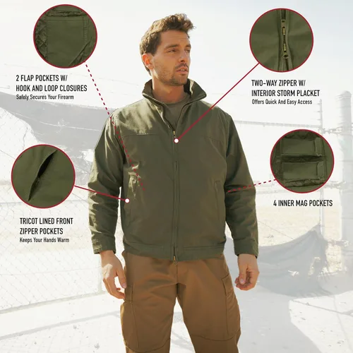 Vista 3 de Rothco 3 Season chamarra con porte oculto