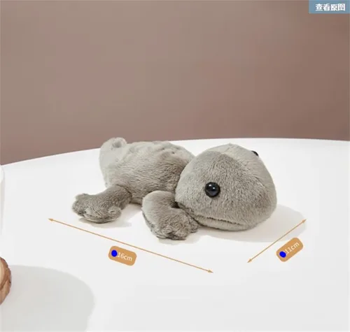 Vista 2 de TAMMYFLYFLY Geckos - Peluche de lagarto de 4.7 in, realista, animales de lagarto suave