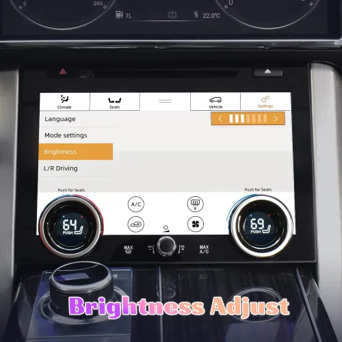 Vista 4 de para Land Rover Range Rover Vogue L405 Aire acondicionado Control de clima Panel AC 10.4 pulgadas LCD pantalla táctil 2013 2014 2015 2016 2017 año