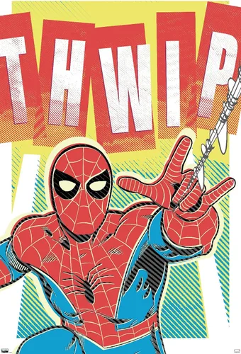 Vista 9 de Trends International Marvel Comics Spider-Man - Póster de pared Thwip