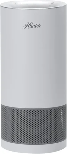 Vista 11 de Hunter HP450UV - Purificadores de aire redondos para el hogar, torre purificadora de aire True HEPA para mascotas, olores, alérgenos, humo, polvo