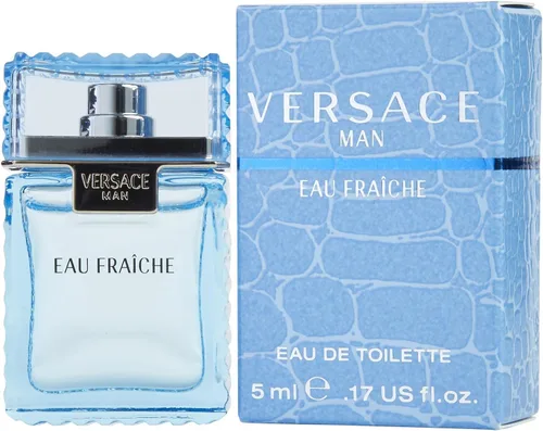 Vista 17 de Versace Man Eau Fraiche Por Edt Splash (Mini) Para Hombres 5 Ml