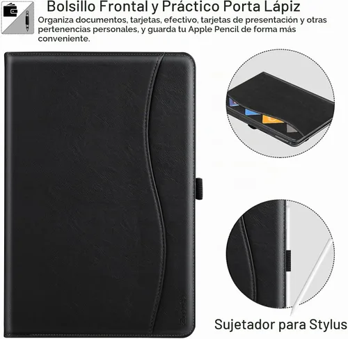Vista 5 de ZtotopCase Funda para iPad mini 5 2019/Mini 4 3 2 1 de 7.9 pulgadas, piel sintética de alta calidad con función de encendido y apagado automático