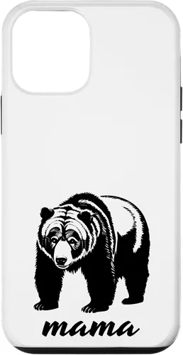 Vista 12 de iPhone 12/12 Pro Mama Bear Grizzly Bear Case
