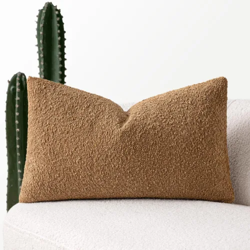 Vista 12 de MIULEE Funda de almohada texturizada con diseño de boucle, color azul aguamarina, funda de almohada lumbar sólida, decorativa de primavera, suave