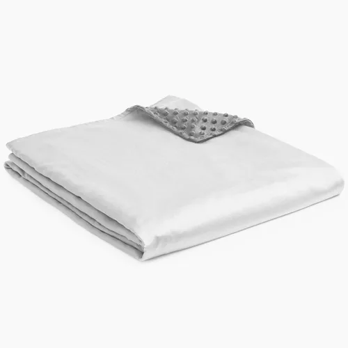 Vista 29 de YnM Funda de edredón de algodón para mantas con peso (pingüino, 36 x 48 pulgadas)