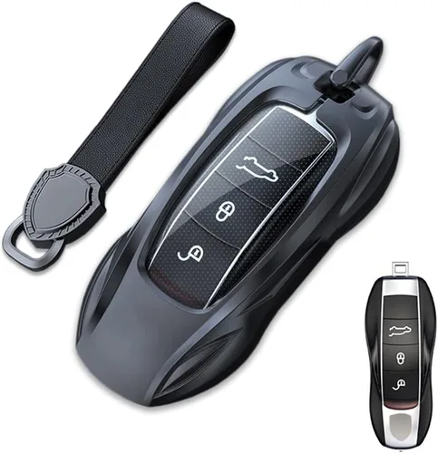 Vista 11 de Carcasa de aleación de zinc con protección de metal para Porsche Macan Cayenne Panamera 911 Cayman Boxster 718