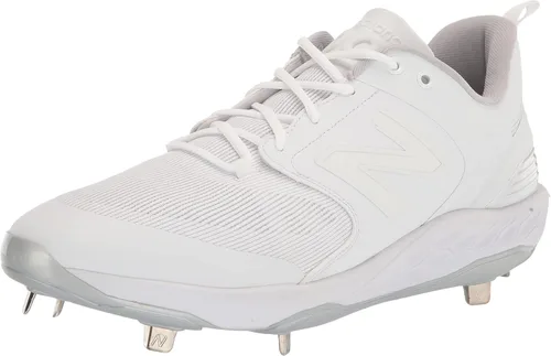 Vista 15 de New Balance - Zapatos de béisbol de metal Fresh Foam X 3000 V6 para hombre Negro/Negro