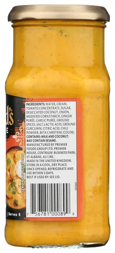 Vista 7 de Sherwood's Sauce Cooking Korma Curry, 14.1 oz