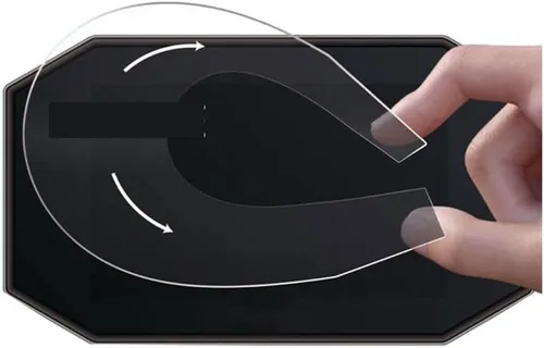 Vista 6 de Screen Protector for SU&ZUKI V-Strom 650 DL1000 V-STROM1000 V-STROM650 Motorcycle Instrument Cluster Scratch Protection Film Screen Protector