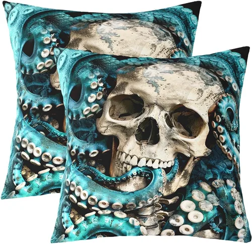 Vista 9 de Juego de 2 fundas de almohada rosas de 16 x 16 pulgadas, fundas de almohada suaves con flores florales de rosas para sala de estar, dormitorio