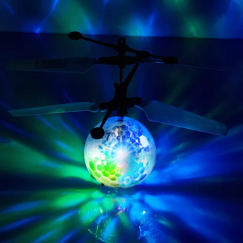 Vista 7 de Force1 Orbiter - Juguete de esfera voladora con control manual, drones giratorios para niños - Mini drones OVNI con control remoto, recargables