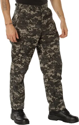 Vista 10 de Rothco: pantalones tácticos BDU – Pantalones cargo resistentes para senderismo al aire libre, EDC, uniforme de trabajo Uniforme de combate