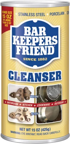 Vista 3 de Bar Keepers Friend Elimina el óxido dorado de 15 onzas