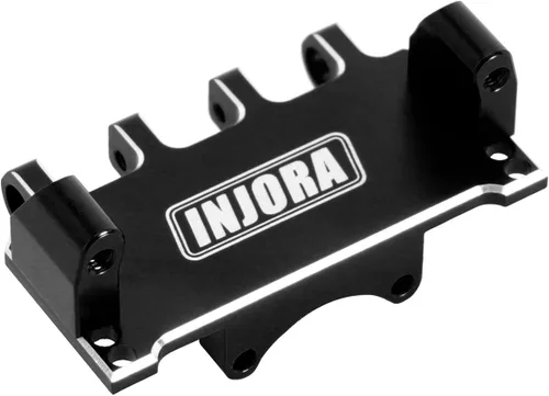 Vista 7 de INJORA Servo ajustable de aluminio CNC para Axial SCX24 1/24 RC Crawler Upgrade(gris)