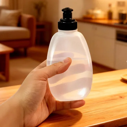 Vista 6 de Paquete de 2 botellas de agua para bicicleta sin BPA de 10 onzas y botella de agua para correr, para cinturón de hidratación, botella de agua