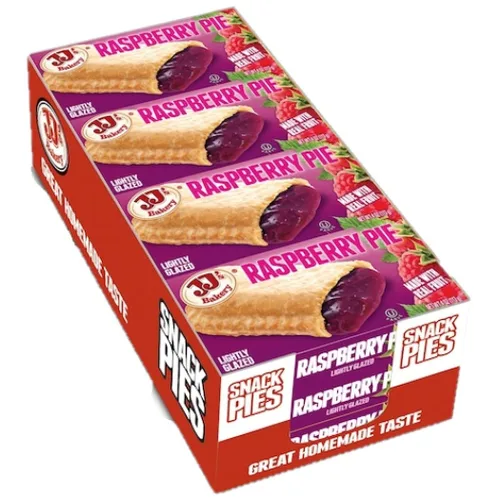 Vista 18 de JJ's Bakery Paquete variado de pastel de frutas, 4 onzas envueltas individualmente, paquete de 12