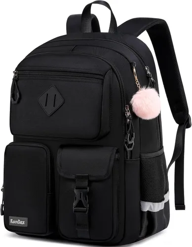 Vista 9 de Mochila escolar para niñas adolescentes, lindas mochilas universitarias para niños y estudiantes Bookbag Fit - Bolsa para laptop de 15.6 pulgadas