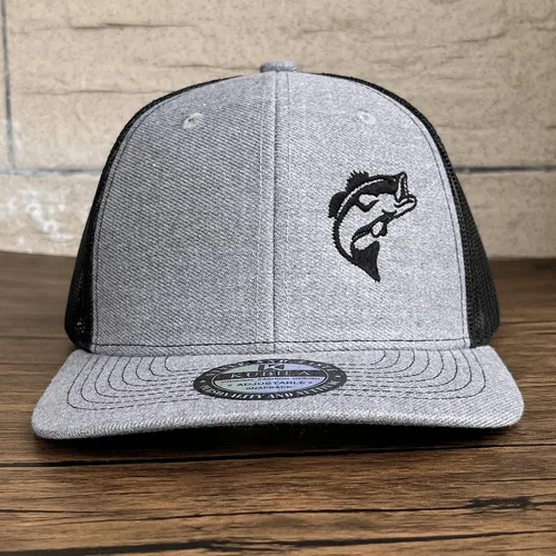 Vista 26 de Sombreros de pez lubino para hombres y mujeres, regalos de pesca con mosca, gorra de béisbol para papá