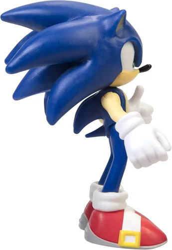 Vista 3 de Sonic The Hedgehog - Figura de acción de Sonic de 2.5 pulgadas, juguete coleccionable, 3 años